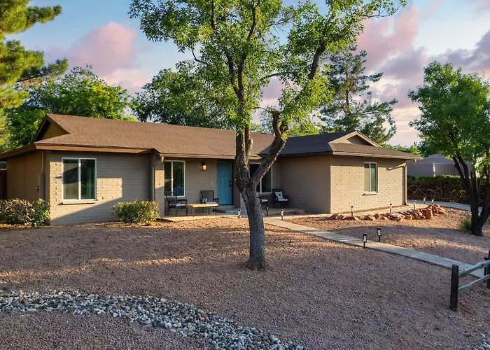 Ferienhaus The Saddlerock House - Great Location, Views And Hot Tub! Sedona